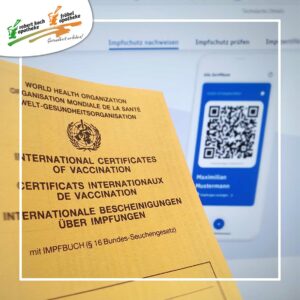 Impfpass und digitaler QR-Code