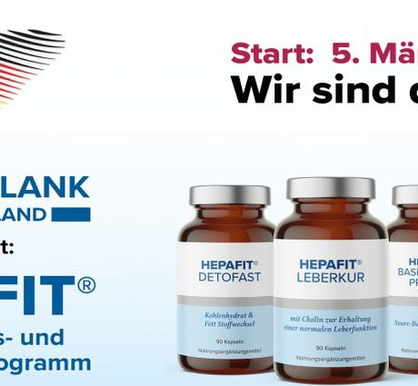 Plakat: Hepafit, Leberschlank in Deutschland.